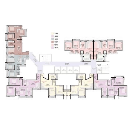 Sample floor plan at Suraj Estate Dadar Mumbai